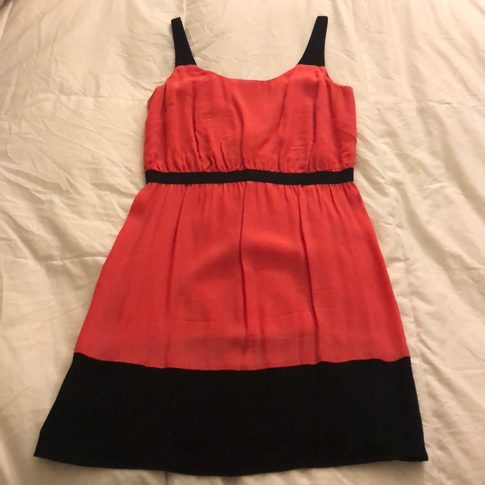 Pink & Black Loft Dress